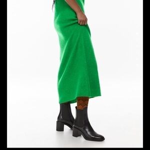 Zara Wide Heeled Boots